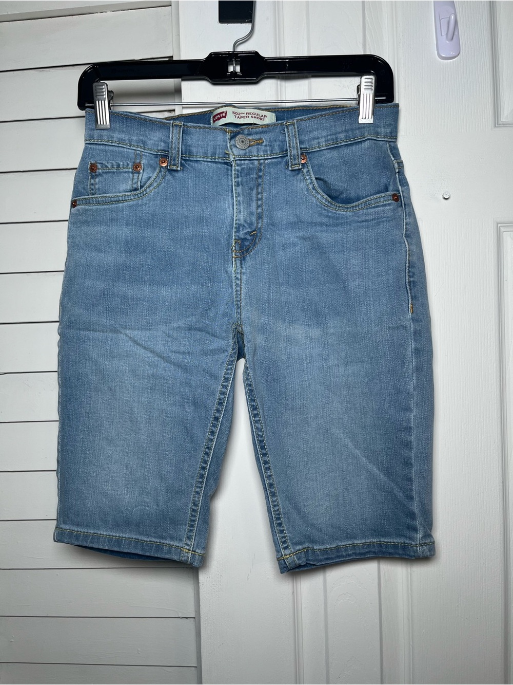Levi's 502 Regular Taper Shorts Size 14 Regular (W27)
